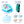 Laden Sie das Bild in den Galerie-Viewer, Mambobaby Pool Float With Canopy and Tail Purple Mermaid
