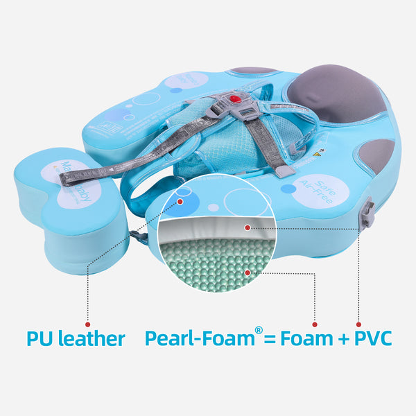 Mambobaby Air-Free Sea Lion Chest Float with 3D Canopy