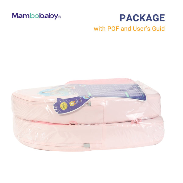Mambobaby Air-Free Foldable Chest Float with Flat Canopy