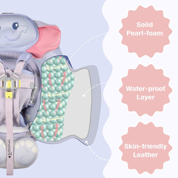 Mambobaby Air-Free Elephant Chest Float with Full-Coverage