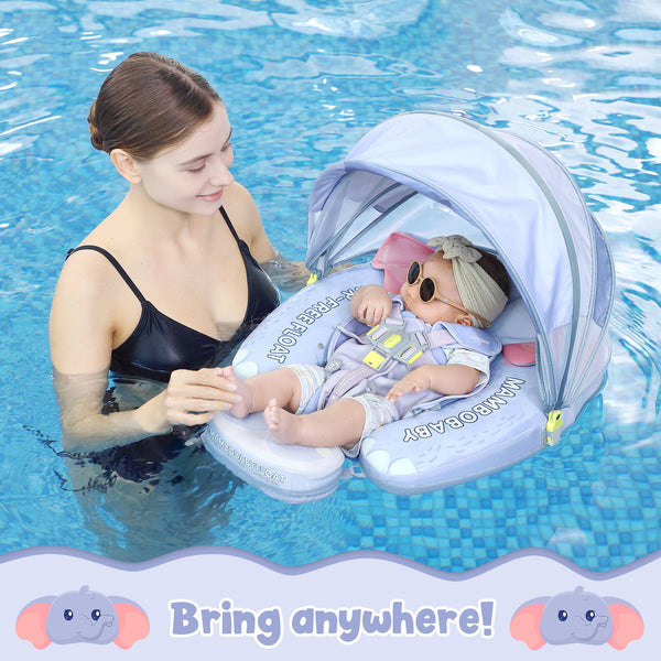 Mambobaby Air-Free Elephant Chest Float with Full-Coverage