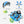 Cargar imagen en el visor de la galería, Mambobaby Air-Free Blue Ladybug Chest Float with 3D Canopy
