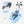 Laden Sie das Bild in den Galerie-Viewer, Mambobaby Air-Free Blue Butterfly Chest Float with 3D Canopy
