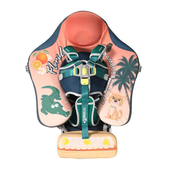 Mambobaby Air-Free Florida Chest Float with 3D Canopy