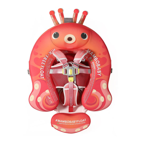 Mambobaby Air-Free Octopus Chest Float with 3D Canopy