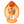 Load image into Gallery viewer, Mambobaby Air-Free Orange Chest Float with Flat Canopy
