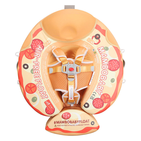 Mambobaby Air-Free Pizza Chest Float with 3D Canopy