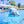Laden Sie das Bild in den Galerie-Viewer, Mambobaby Air-Free Rainbow Chest Float with 3D Canopy
