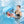 Cargar imagen en el visor de la galería, Mambobaby Air-Free Shark Jaw Cuddle Chest Float with 3D Canopy
