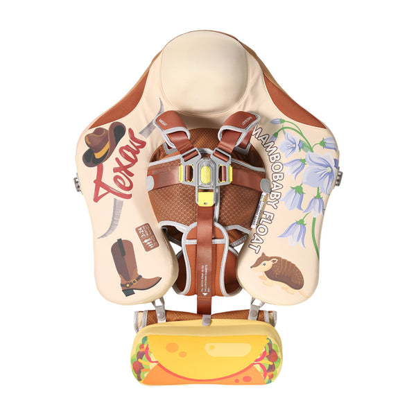 Mambobaby Air-Free Texas Chest Float with 3D Canopy