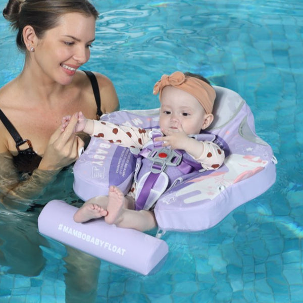 Mambobaby Air-Free Unicorn Chest Float with Flat Canopy