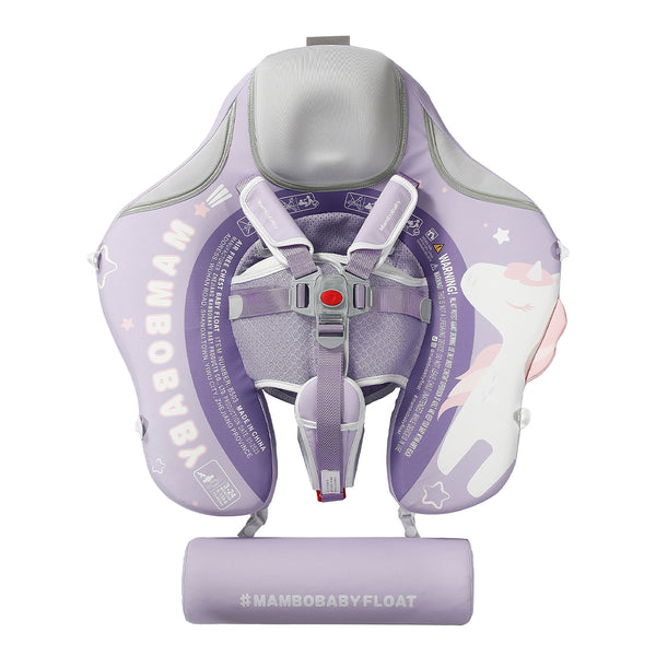 Mambobaby Air-Free Unicorn Chest Float with Flat Canopy