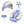 Laden Sie das Bild in den Galerie-Viewer, Mambobaby Air-Free Voyage Chest Float with 3D Canopy

