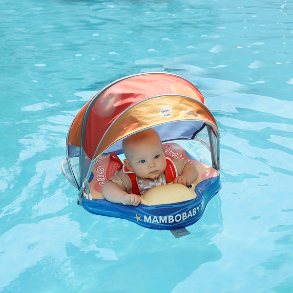 Mambobaby Air-Free Starfish Chest Float with 3D Canopy