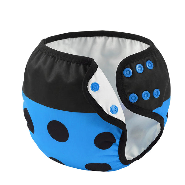 Mambobaby Baby Blue Ladybug Swimming Diaper