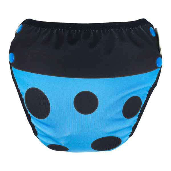 Mambobaby Baby Blue Ladybug Swimming Diaper