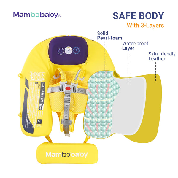 Mambobaby Pool Float Car with Canopy