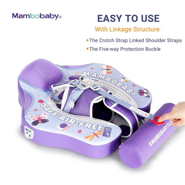 Mambobaby Air-Free Insect Chest Float with 3D Canopy