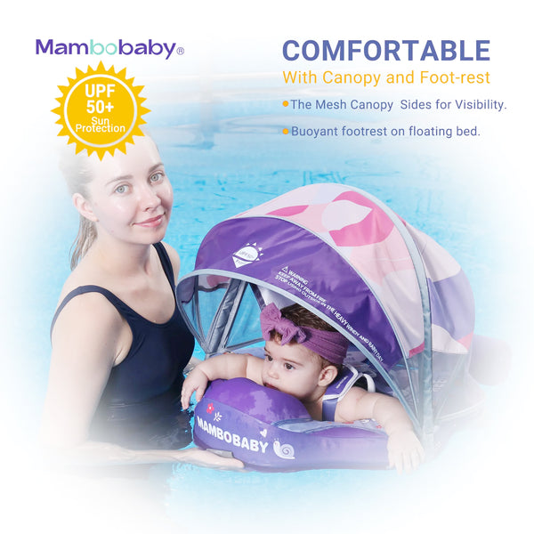 Mambobaby Air-Free Insect Chest Float with 3D Canopy