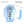 Laden Sie das Bild in den Galerie-Viewer, Mambobaby Pool Float with Canopy and Tail  Shark blue

