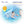 Laden Sie das Bild in den Galerie-Viewer, Mambobaby Pool Float with Canopy and Tail  Shark blue

