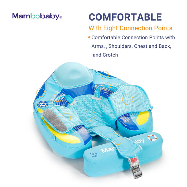 Mambobaby Air-Free Steamship Chest Float with Flat Canopy