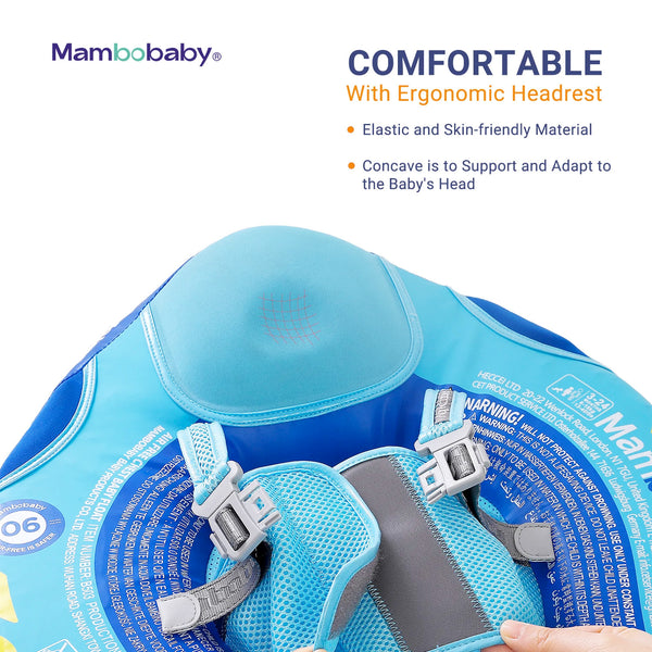 Mambobaby Air-Free Steamship Chest Float with Flat Canopy