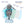 Laden Sie das Bild in den Galerie-Viewer, Mambobaby Pool Float with Canopy and Tail  Turtle
