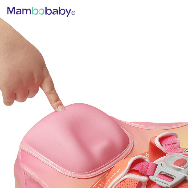 Mambobaby Pool Float fade color with Canopy