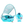 Load image into Gallery viewer, Mambobaby Pool Float with Canopy and Tail KuKuKiKi
