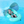 Cargar imagen en el visor de la galería, Mambobaby Self-Inflating Bule Chest Floating Bed With Flat Canopy
