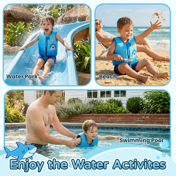 Mambobaby Shark Swimming Aid Vest