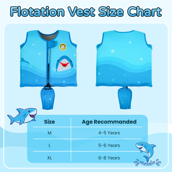 Mambobaby Shark Swimming Aid Vest
