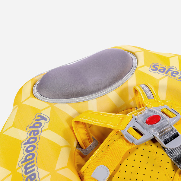 Mambobaby Air-Free Colorful Fish Chest Float with 3D Canopy