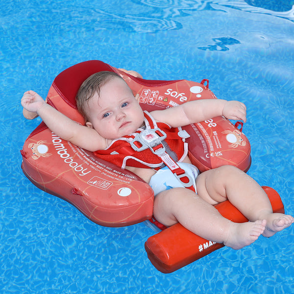 Mambobaby Air-Free Crab Chest Float with Flat Canopy
