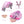Laden Sie das Bild in den Galerie-Viewer, Mambobaby Air-Free Ice-cream Chest Float with 3D Canopy
