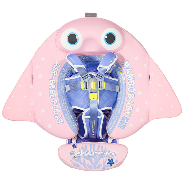 Mambobaby Air-Free Manta Ray Chest Float with 3D Canopy