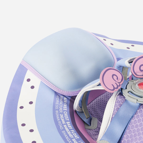 Mambobaby Air-Free Rainbow Chest Float with 3D Canopy