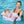 Laden Sie das Bild in den Galerie-Viewer, Mambobaby Air-Free Purple Salamander Chest Float with 3D Canopy

