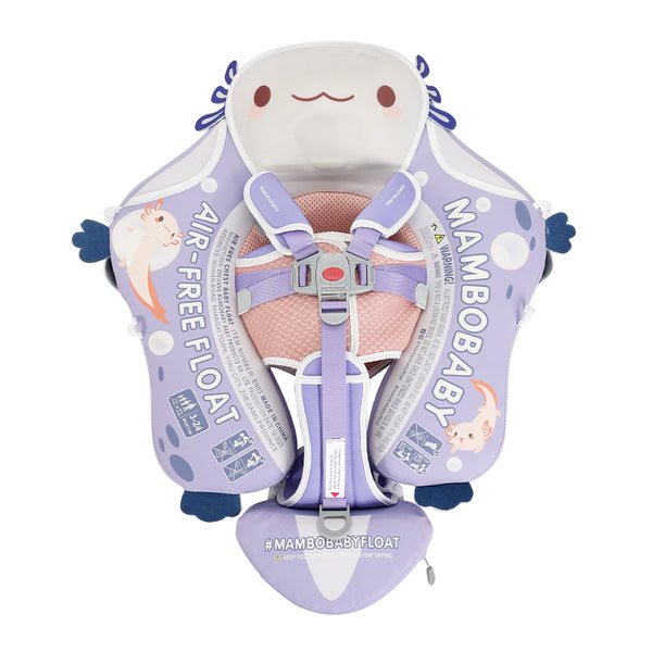 Mambobaby Air-Free Purple Salamander Chest Float with 3D Canopy